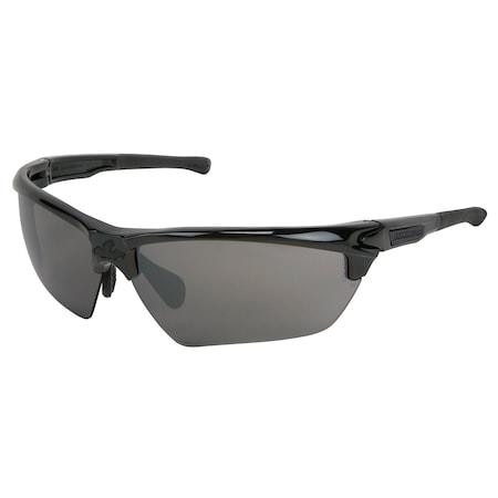 Mcr Safety Dominator (DM3), Safety Glasses, MAX36 Dual Coating, Polycarbonate Lens, Black Frame, Half Frame DM1337BDC